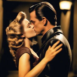 A scene featuring characters from the movie 'Inglourious Basterds'