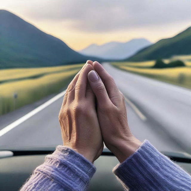 A close-up shot of two hands intertwined, symbolizing a deep connection between two people