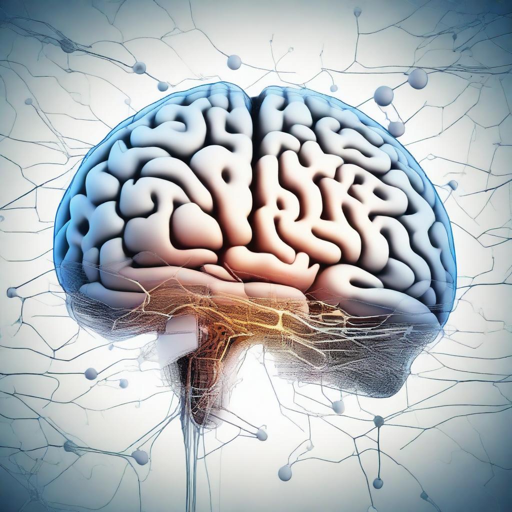 A detailed illustration of a human brain with various sections highlighted to represent different psychological functions