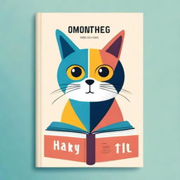 Create the best book cover featuring a cat