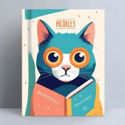 Create the best book cover featuring a cat