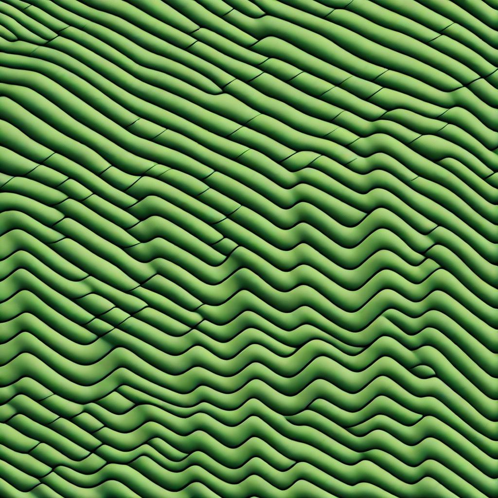 Generate a texture map of a green snake scale pattern