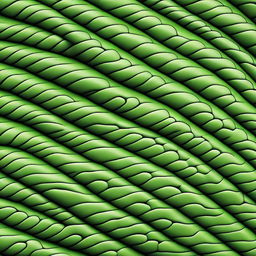 Generate a texture map of a green snake scale pattern