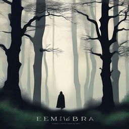 A captivating book cover for a novel titled 'Emumbra' by Dan Amorim