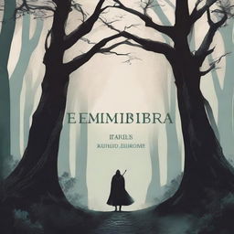 A captivating book cover for a novel titled 'Emumbra' by Dan Amorim