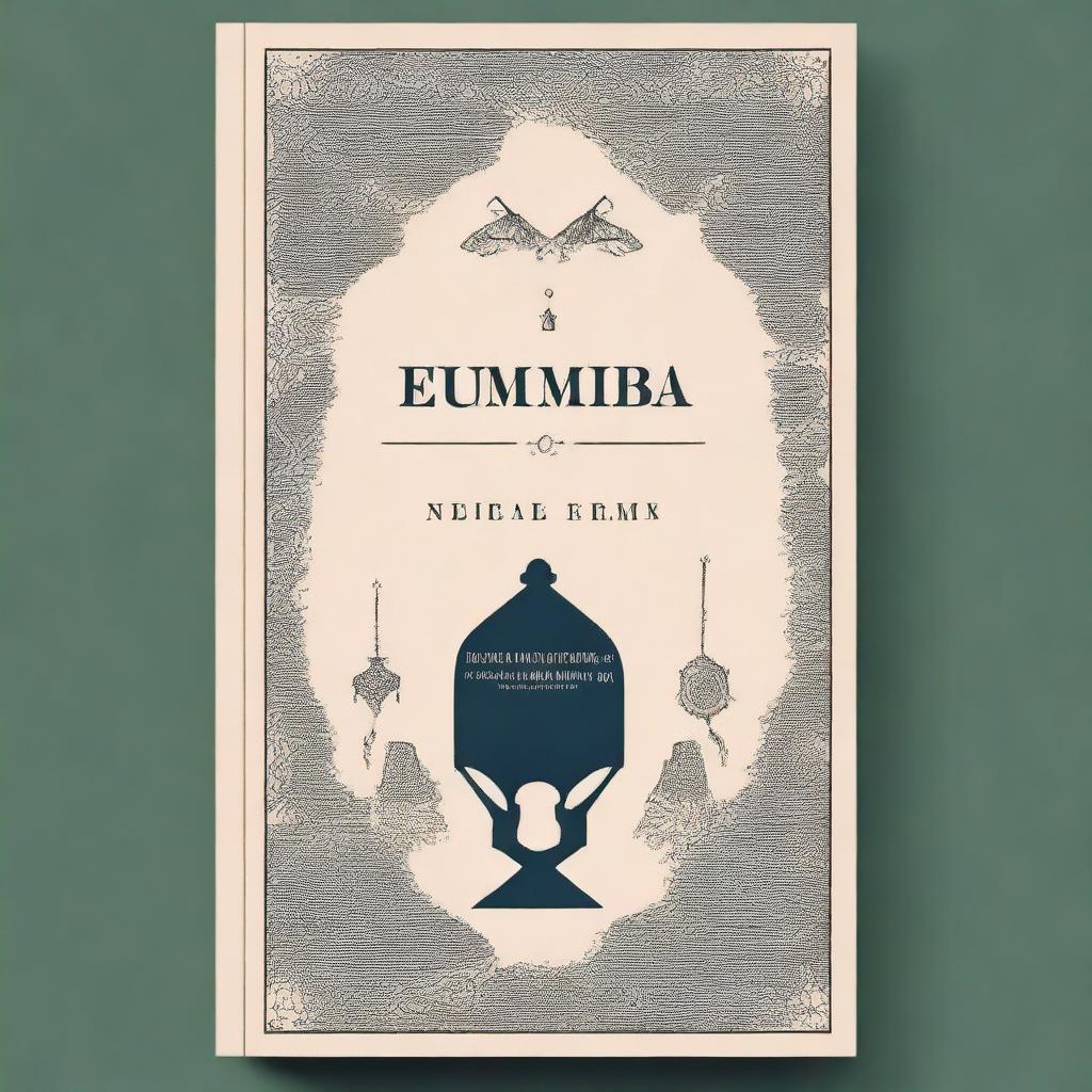 Create an image of a book cover titled 'Emumbra Nono' by the author Dan Amorim