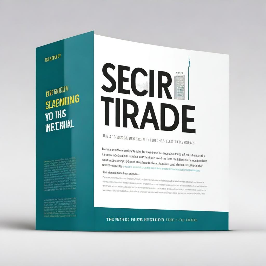 Create a book cover for the title 'Secure your trade: Learn how the pros do it'