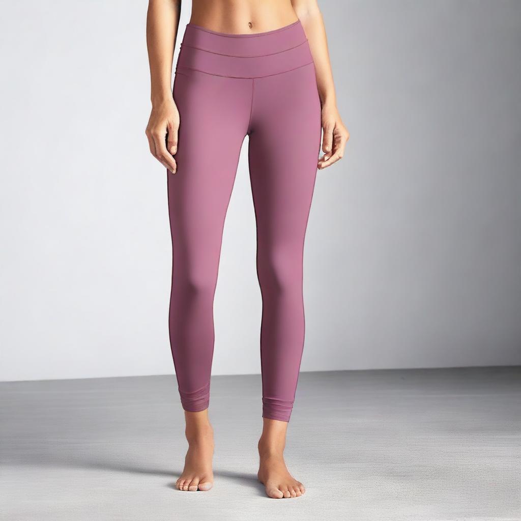 A stylish and comfortable pair of yoga pants, perfect for workouts and casual wear