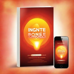 Create an ebook cover for the title 'Ignite Your Inner Power: A Collection of 1000 Powerful Affirmations'