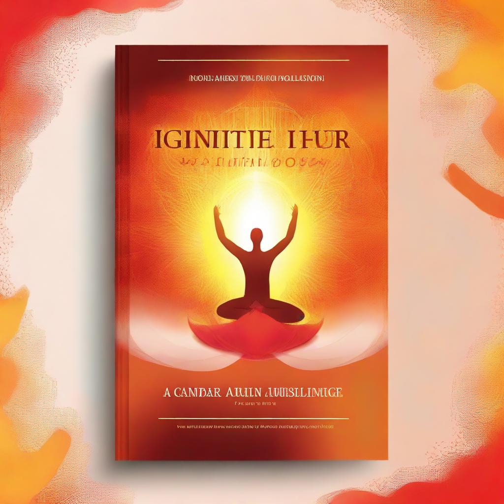 Create an ebook cover for the title 'Ignite Your Inner Power: A Collection of 1000 Powerful Affirmations'