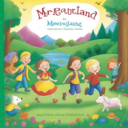 Cover page for children's storybook called THE ADVENTURES OF MERRYLAND