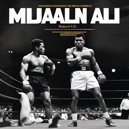 A powerful and inspiring image capturing the legacy and impact of Muhammad Ali