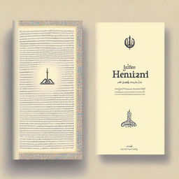 Create a book cover for a book about religious freedom and human rights in Pakistan, focusing on the concept of disbelief in the light of the Quran and Hadiths