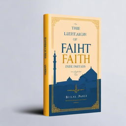 Design a book cover for 'In the Light of Faith: Religious Freedom and Human Rights in Pakistan' by Syed Talat Abbas Shah