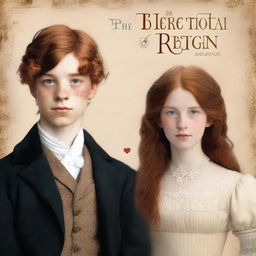 A book cover for 'The Hearts Reign', set in the 1800s