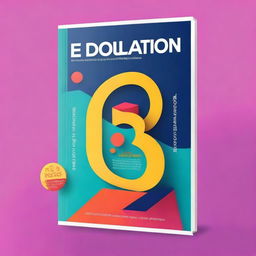 Create a book cover for an educational book titled 'Education 5