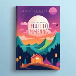 Create an e-book cover featuring a captivating and imaginative design