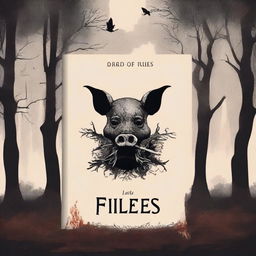 Create a book cover for the book titled 'Lord of the Flies'