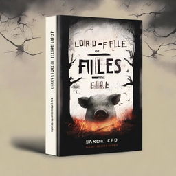 Create a book cover for the book titled 'Lord of the Flies'