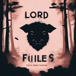 Create a book cover for the book titled 'Lord of the Flies'