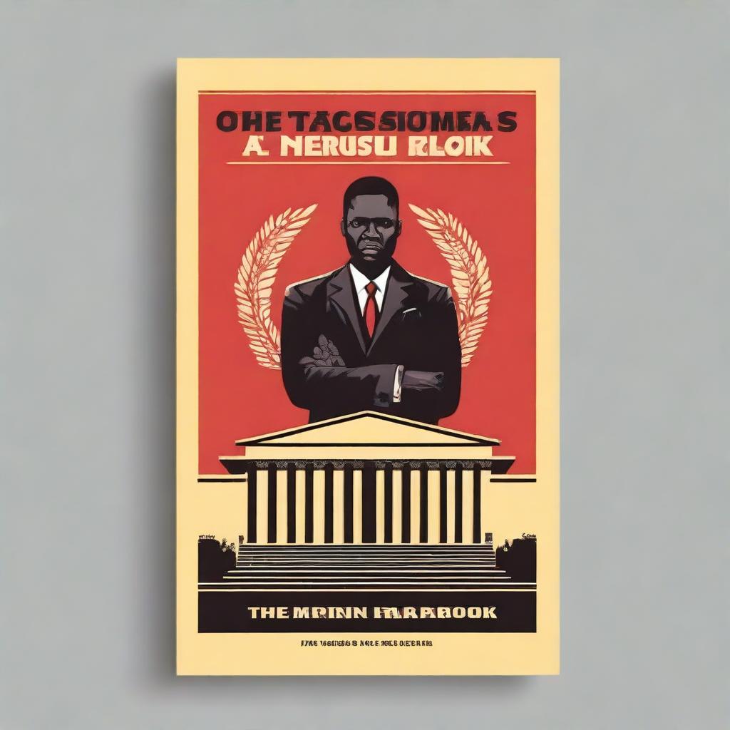 Design a powerful book cover for 'The Transformer's Handbook' by Enock Mwesigwa