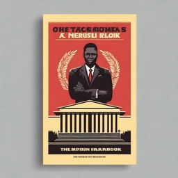 Design a powerful book cover for 'The Transformer's Handbook' by Enock Mwesigwa