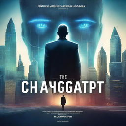 Create a film cover for the movie titled 'The CHATGPT Whisperer'