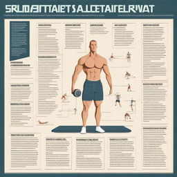 A detailed illustration of various concepts and definitions in sports training