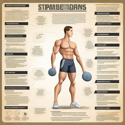 A detailed illustration of various concepts and definitions in sports training