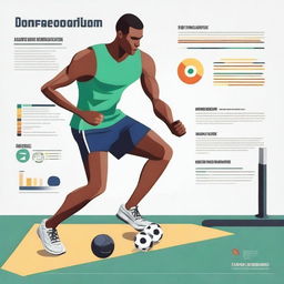 Uma ilustração detalhada que apresenta definições e conceitos do treinamento desportivo em português