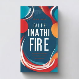 A book cover design for 'Faith Under Fire: Navigating Modern Challenges in Christianity' authored by Praveen Isaac Asir