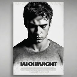 Create a movie poster for a film titled 'Back Weight'