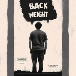 Create a movie poster for a film titled 'Back Weight'