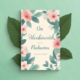 Create a book cover for a novel titled 'On My Blessed Behavior'