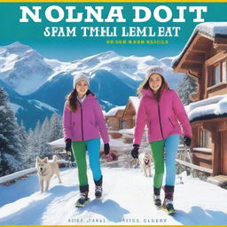 In the mountain village of Tal, tourists enjoy skiing while wealthy children prepare for exams