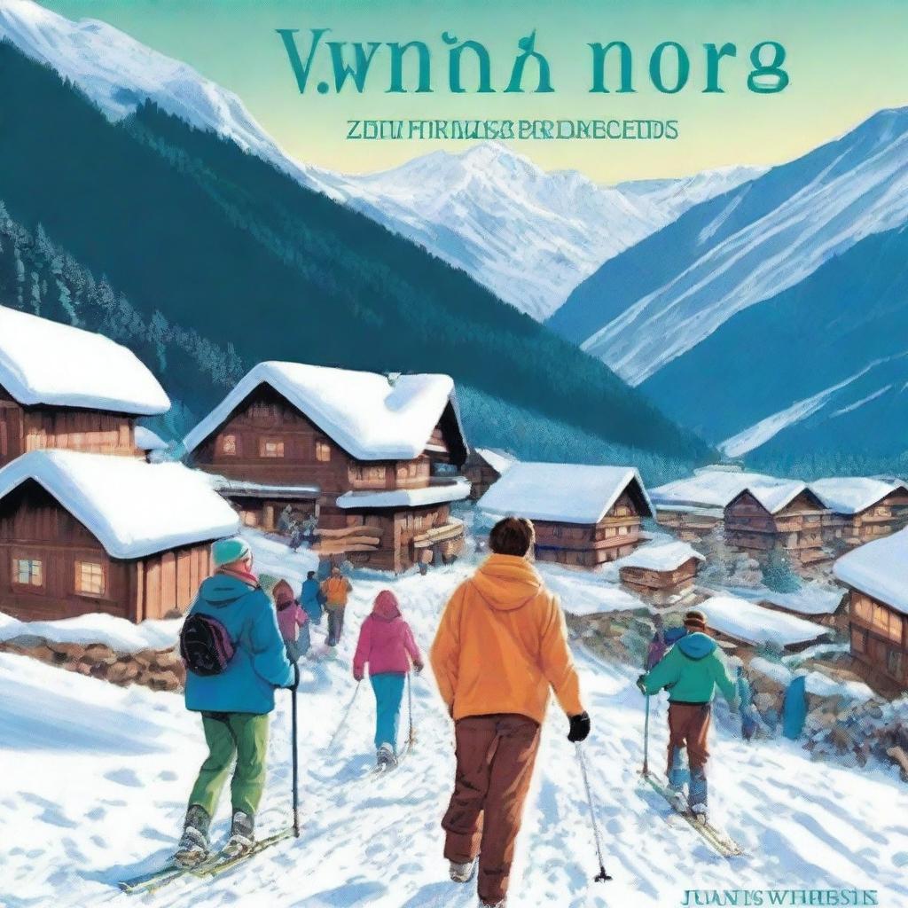 In the mountain village of Tal, tourists enjoy skiing while wealthy children prepare for exams
