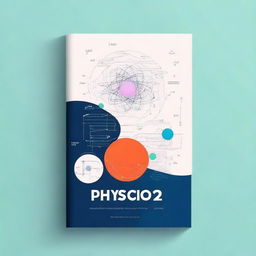 Design a book cover for a Physics 2nd paper