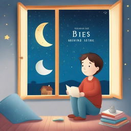 Create a warm and soothing illustration for a children's book