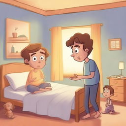 Create an illustration for a children's book