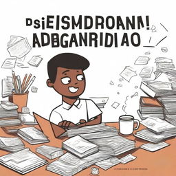 A book cover for 'Desordem? Não, Obrigado! Segredos para uma Vida Organizada'