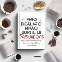 A realistic book cover for 'Desordem? Não, Obrigado! Segredos para uma Vida Organizada'