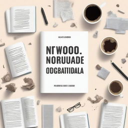 A realistic book cover for 'Desordem? Não, Obrigado! Segredos para uma Vida Organizada'