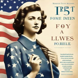 Create a cover image titled 'Top Five' with the subtitle 'Women’s Role in Early Memorial Day Observances'