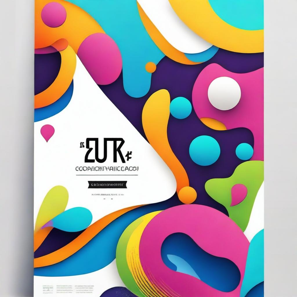 A visually stunning poster featuring a vibrant and dynamic composition