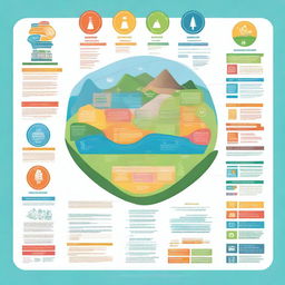 Create an informative and visually appealing illustration representing the SDG catch-up plan for Eastern Visayas