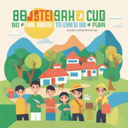 Create a book cover for the 'Eastern Visayas SDG Catch-Up Plan'