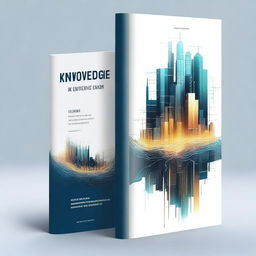 Create a book cover with the title 'Knowledge: the new currency'