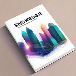 Design a book cover with the title 'Knowledge is the New Currency'