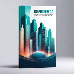 Create a book cover with the title 'Knowledge is the New Currency'