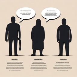 An informative and visually engaging image illustrating three silent relationship killers